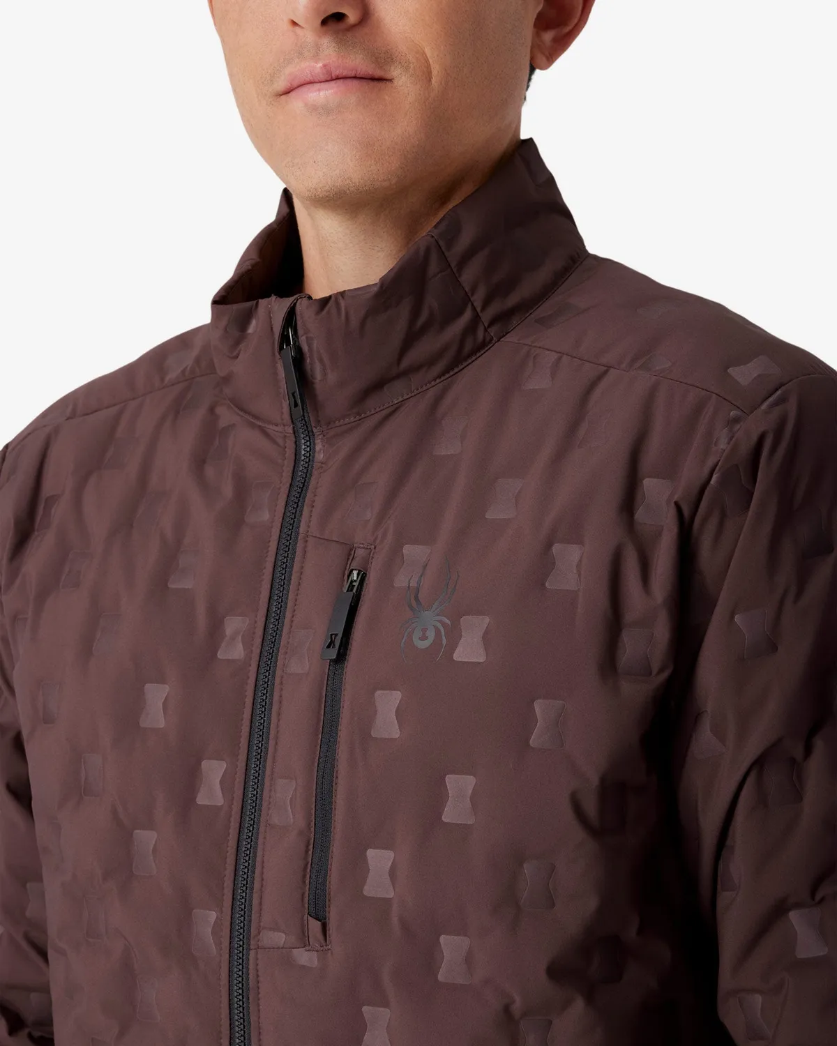 Spyder Zenith dunjakke mocha 700 fill lett