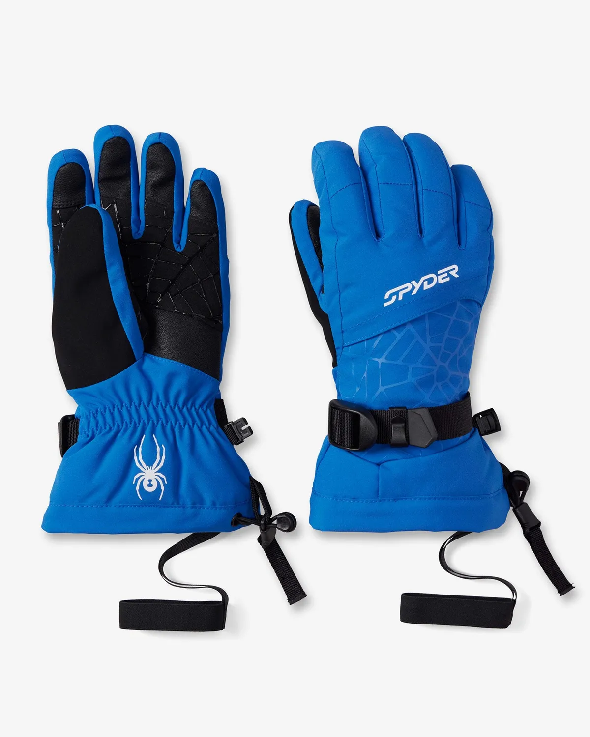 Spyder Overweb skihansker gutt Black vindtette