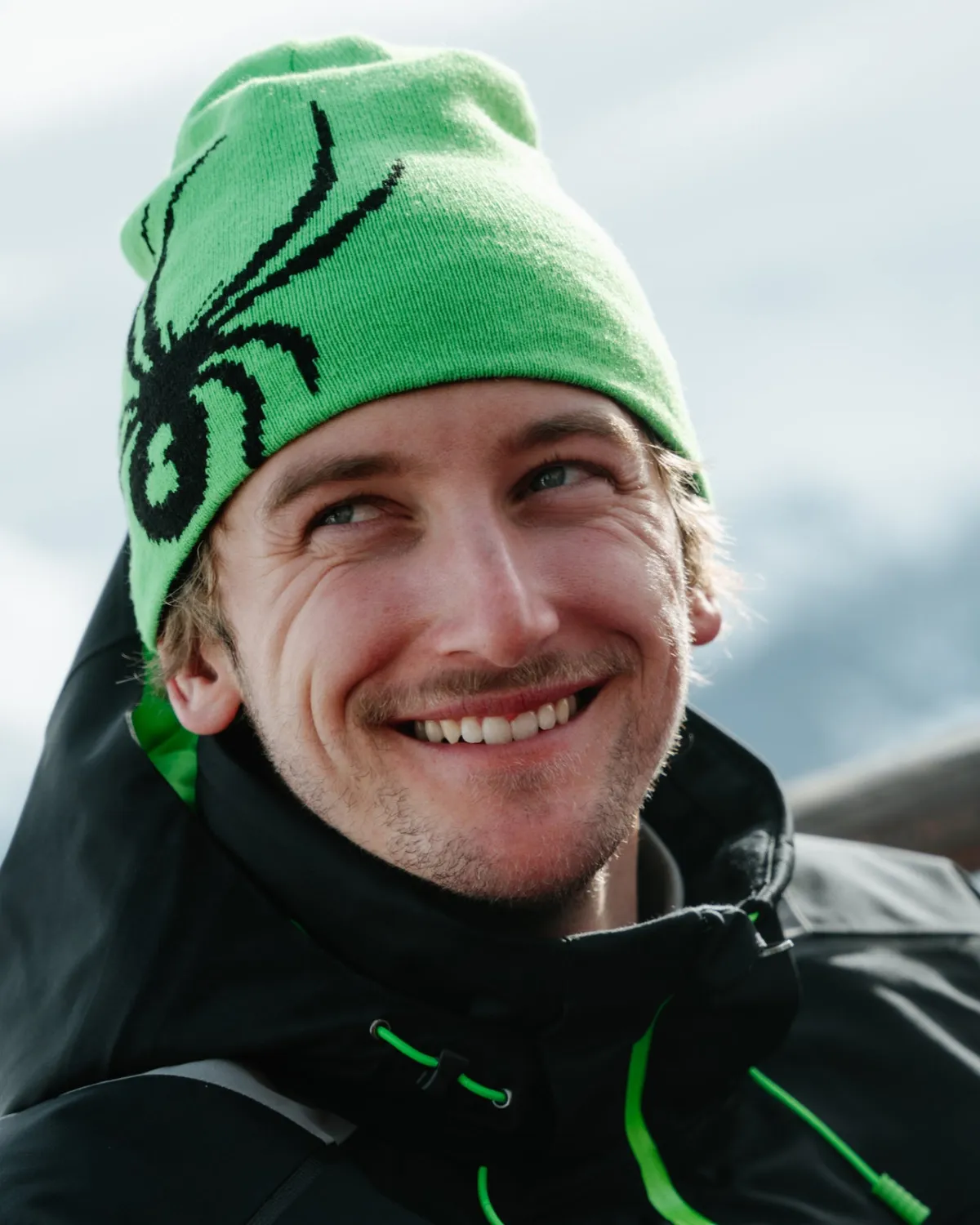 Spyder Innsbruck lue Strobe Green vendbar