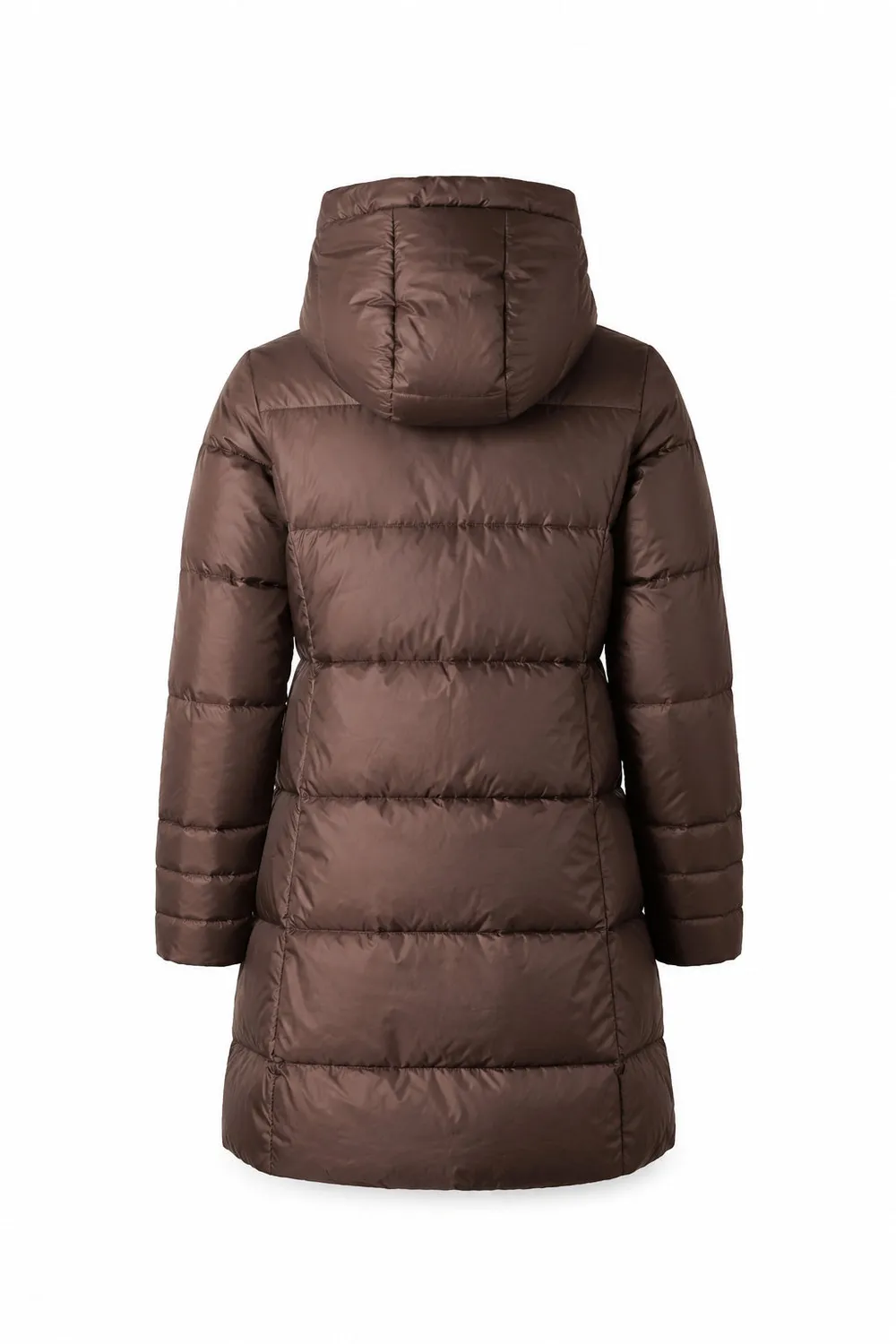 Danwear Windfield Eina dunjakke chocolate brown