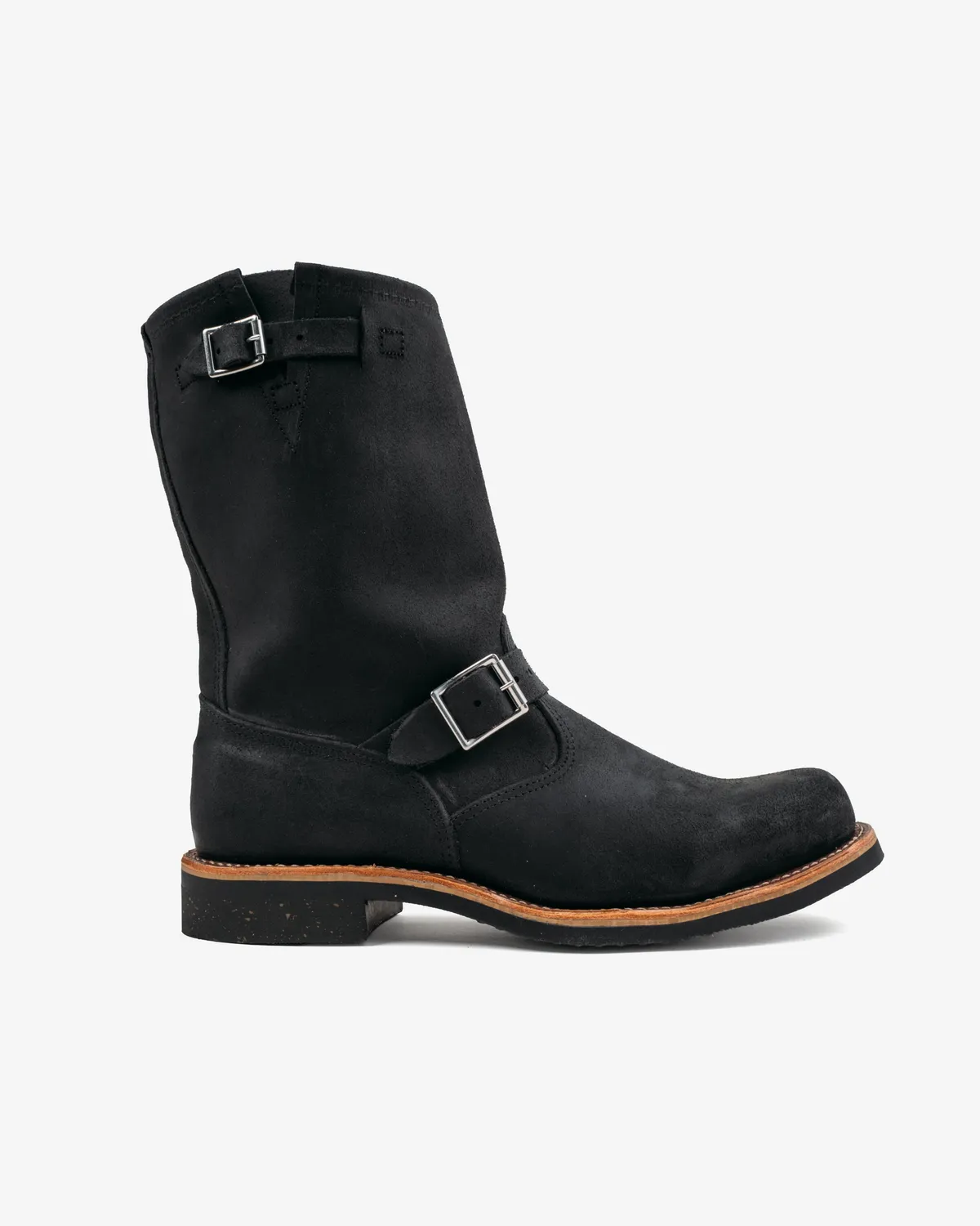 Schott NYC BT54 boots svart skinn