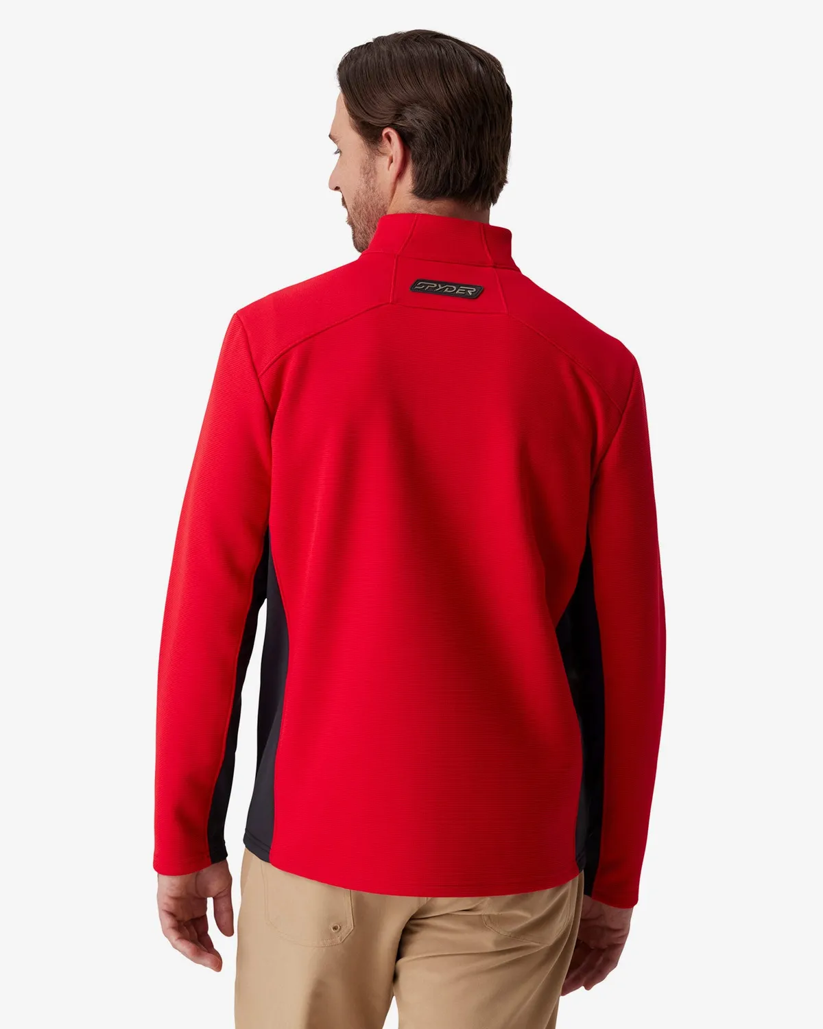 Spyder Bandit fleecejakke herre spyder red DWR