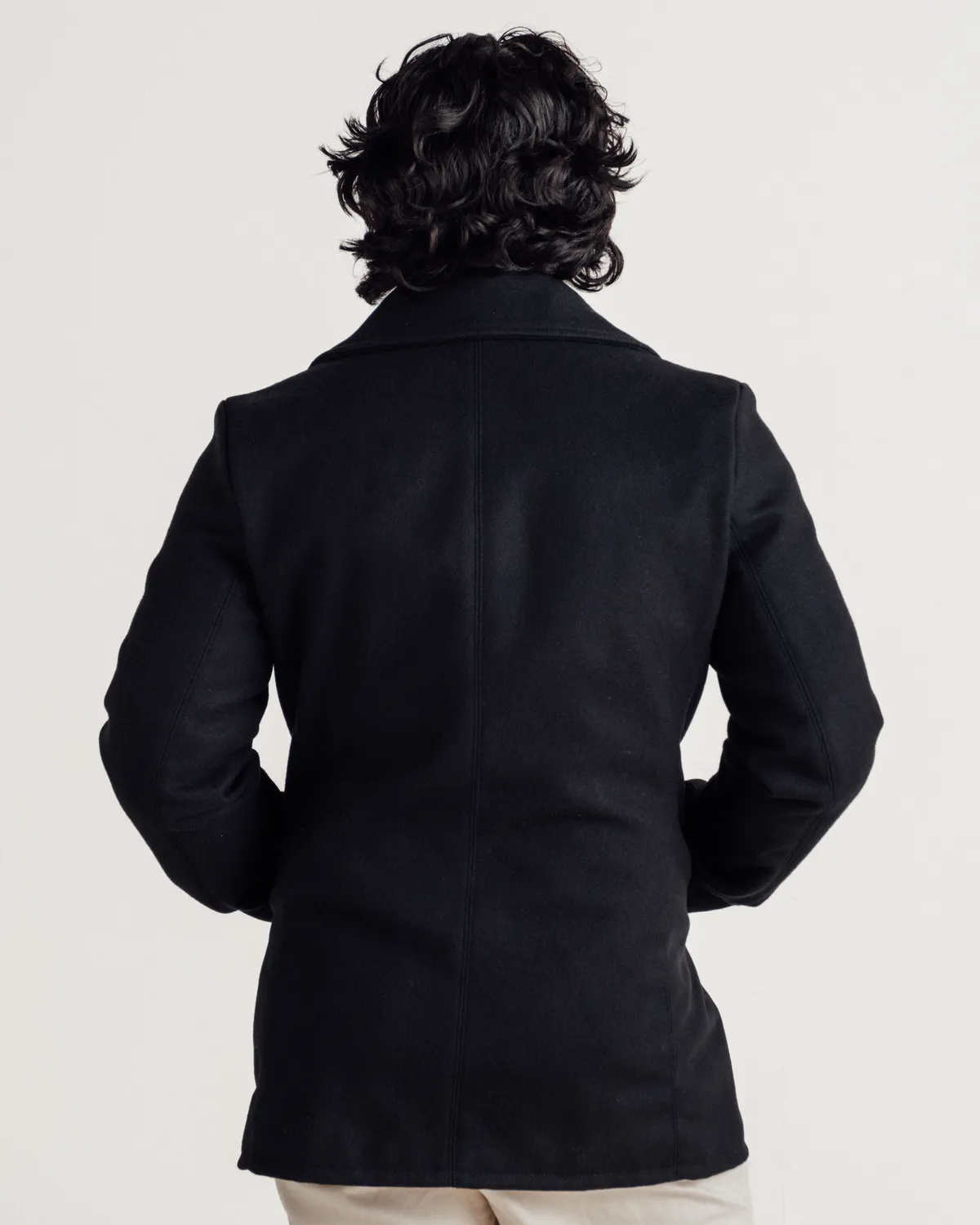 Schott NYC 751 peacoat navy ull smal