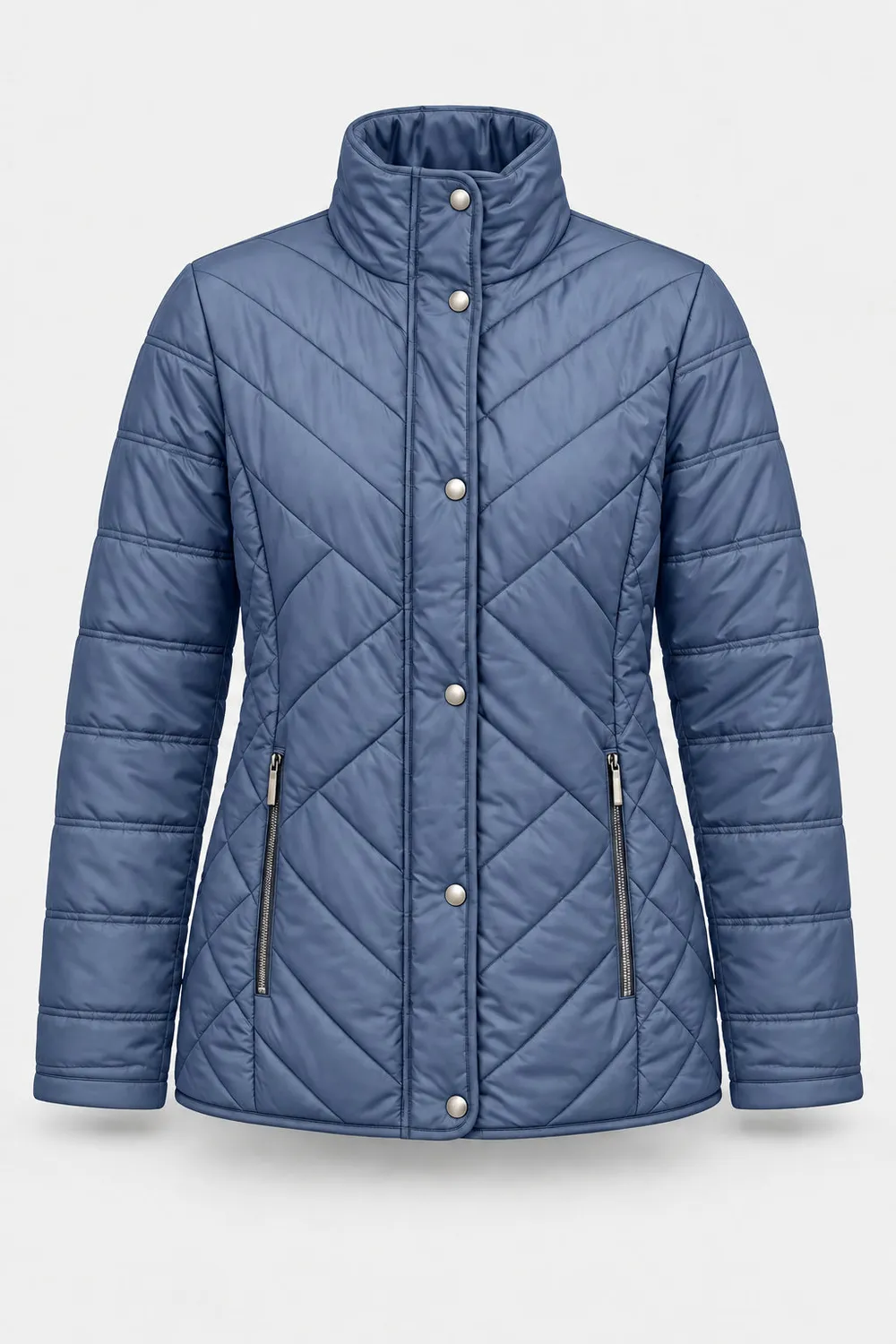 Windfield Danwear Maiken vinterjakke blue vindtett