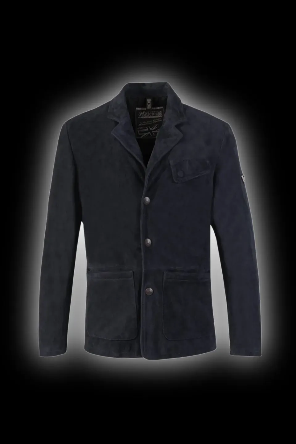 Matchless Ian Blazer semskjakke navy herre skreddersydd