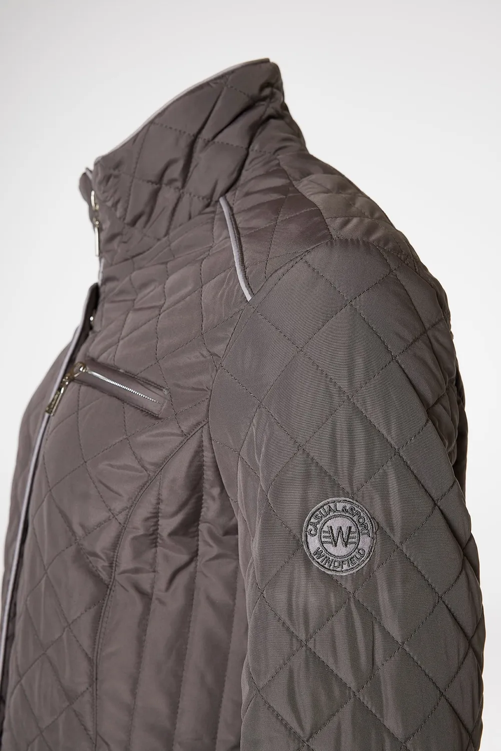 Danwear Windfield Jilisa overgangsjakke taupe lett