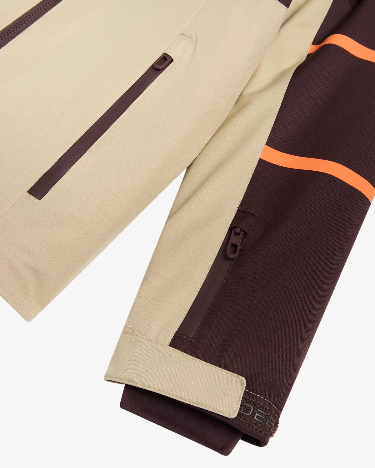 Spyder Glade skijakke gutt khaki vanntett 10K