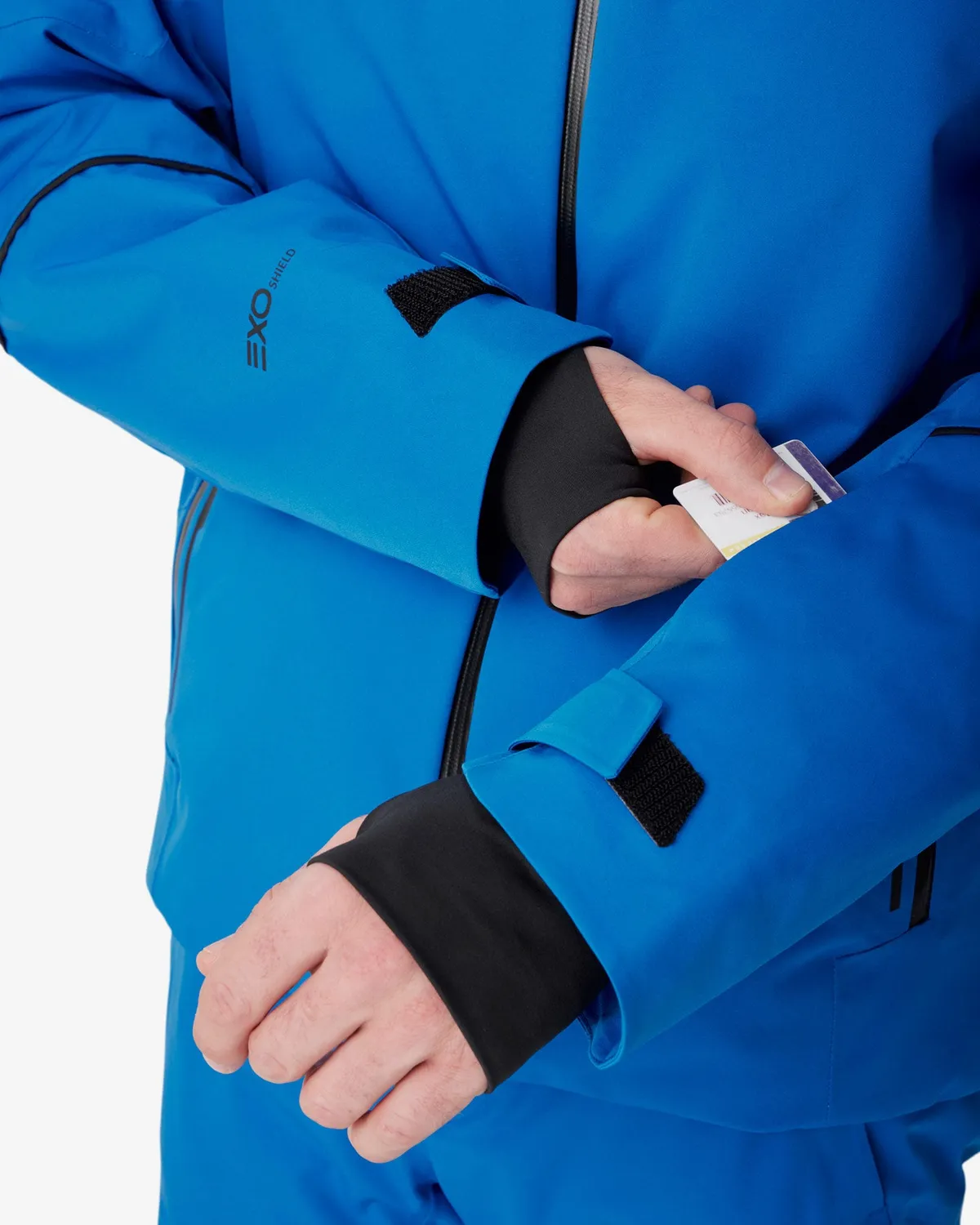 Spyder Titan skijakke herre Bold Blue 30K vanntett