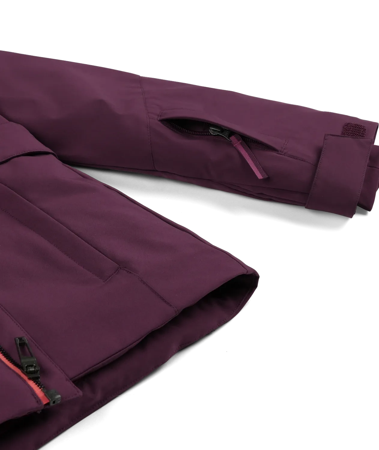 Spyder Lola skijakke jente plum vanntett 10K