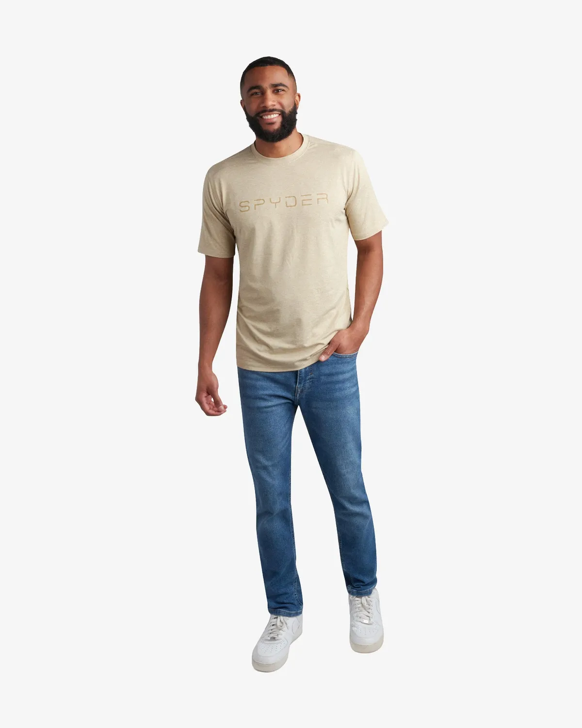 Spyder Wordmark t-skjorte herre kortermet bomull