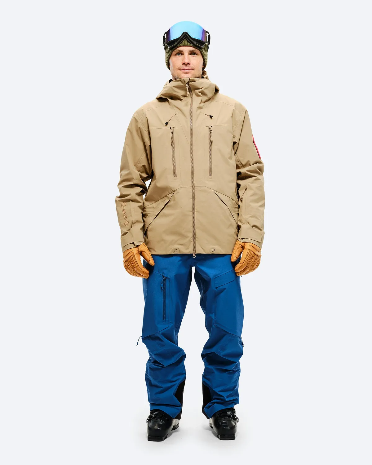 The Mountain Studio Y-1 PRO skallbukse Blue Quartz GORE-TEX