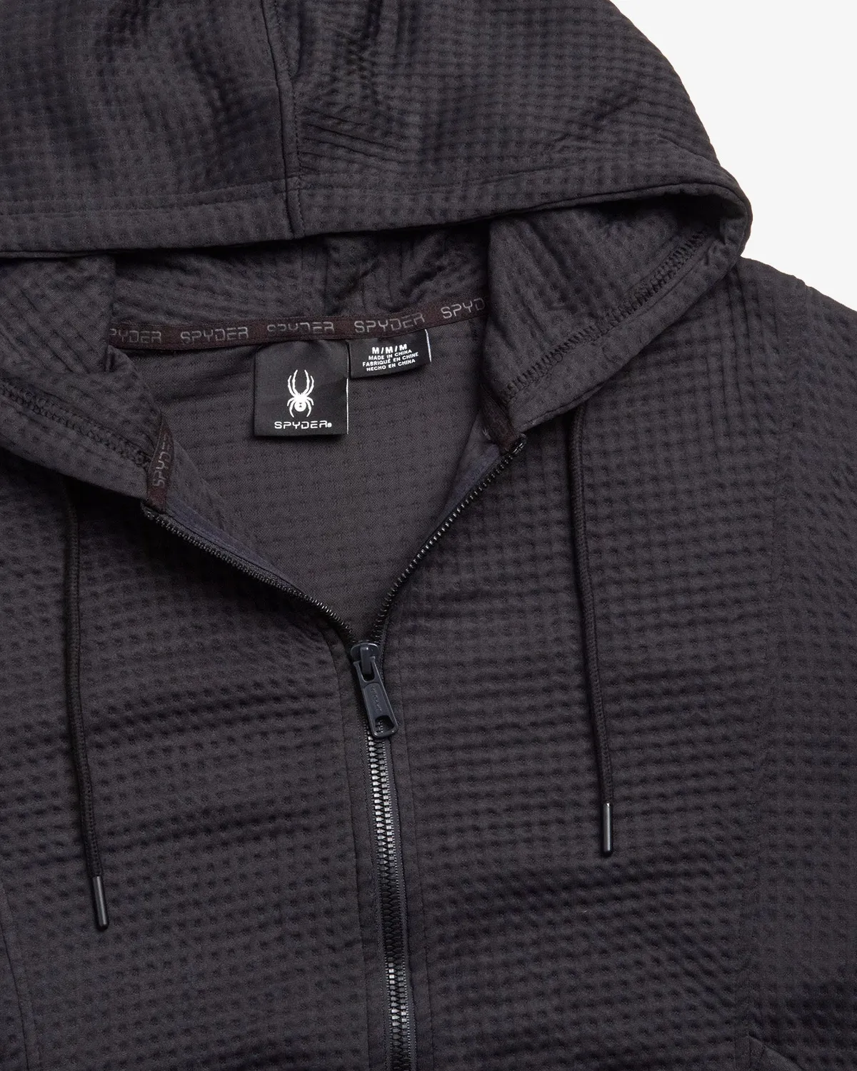 Spyder Techknit Zip Hoodie hettejakke polyester