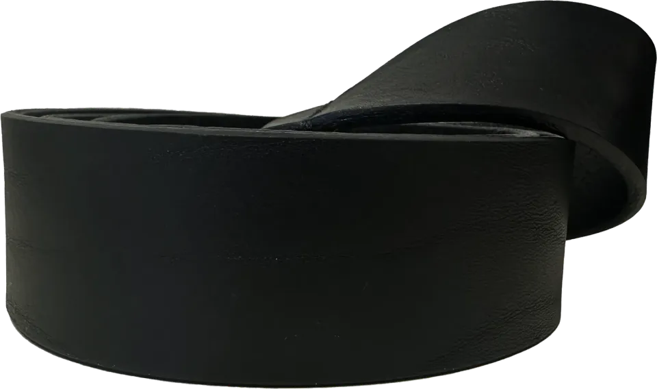 Rokker Lederriemen Black belte 100 cm skinn