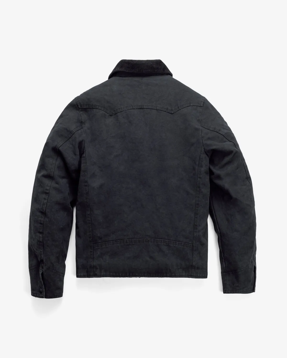 Schott NYC 8631 western arbeidsjakke svart canvas