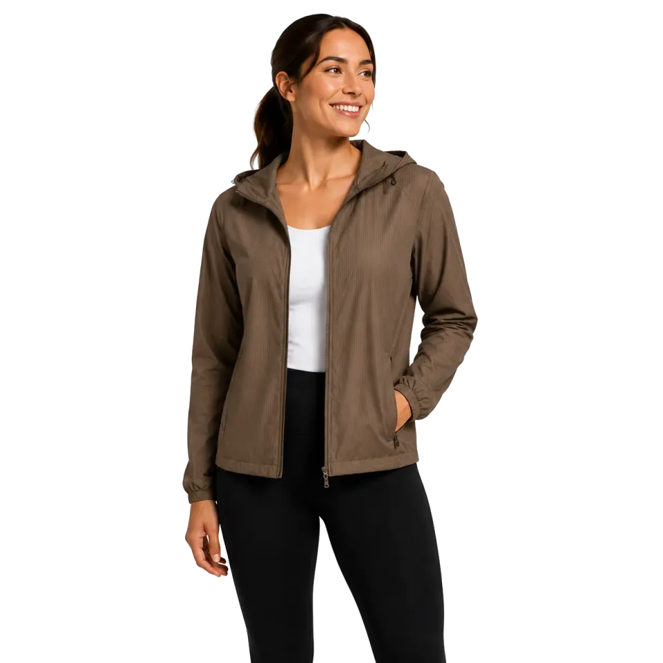 Spyder Twill Full Zip damejakke lett vindavvisende