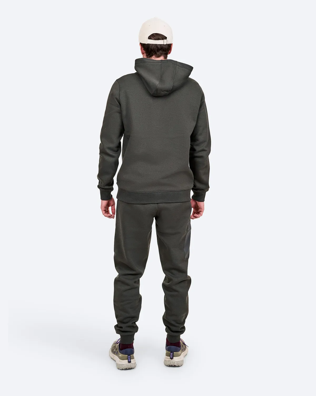 The Mountain Studio J-4 joggebukse Peat økologisk bomull