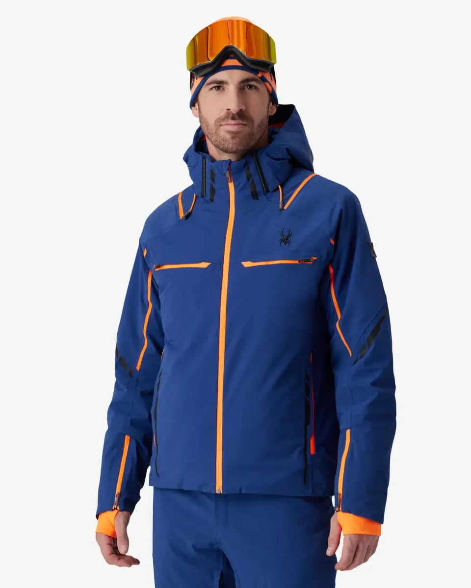 Spyder Monterosa skijakke indigo vanntett