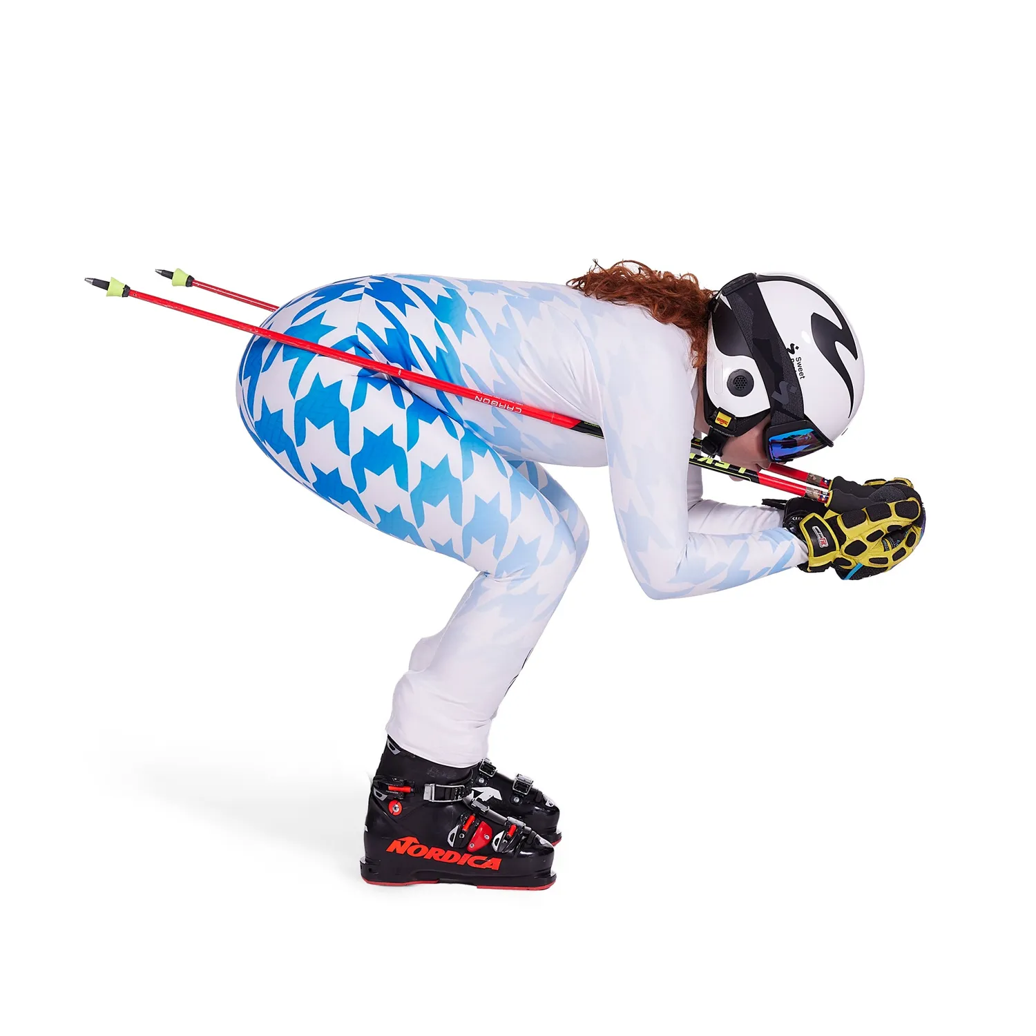 Spyder World Cup Dh racedress electric blue FIS-godkjent