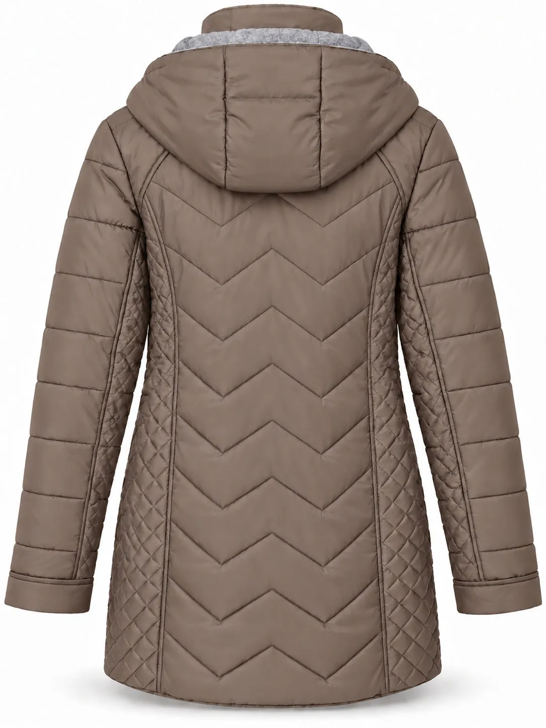 Windfield Karina vinterjakke dame taube polyester