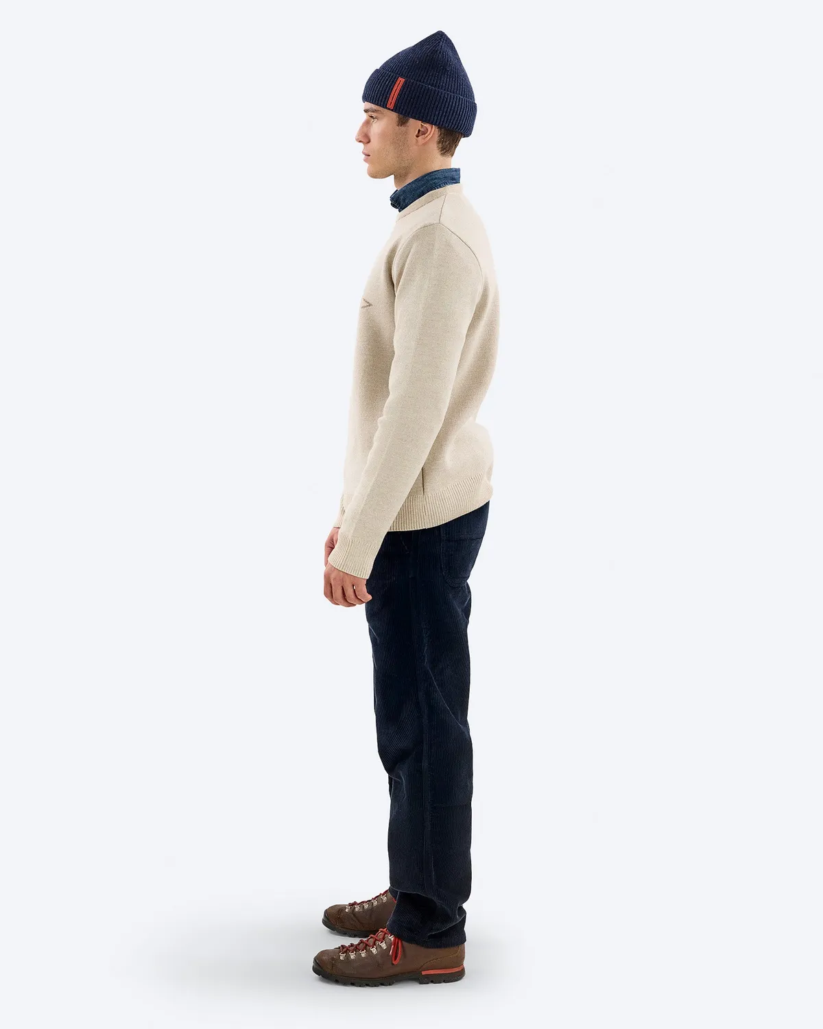 The Mountain Studio J-3 C Mountain Workwear Cord kordbukse Sky Captain