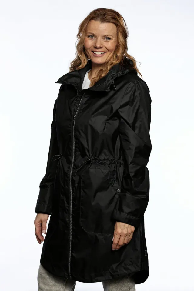 Windfield Izette overgangsjakke svart dame lett