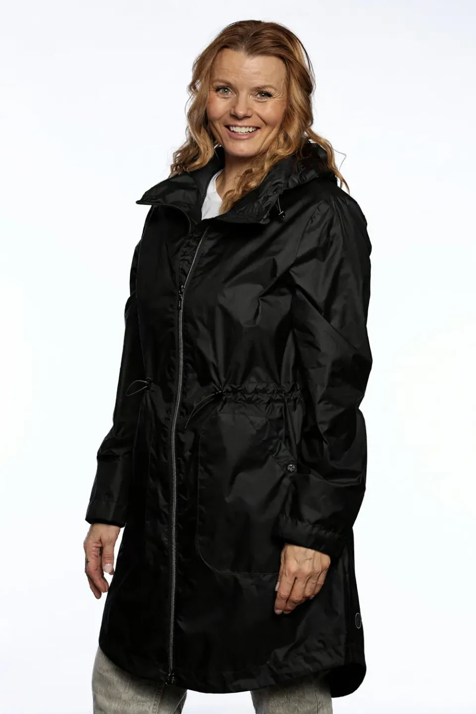 Windfield Izette overgangsjakke svart dame lett