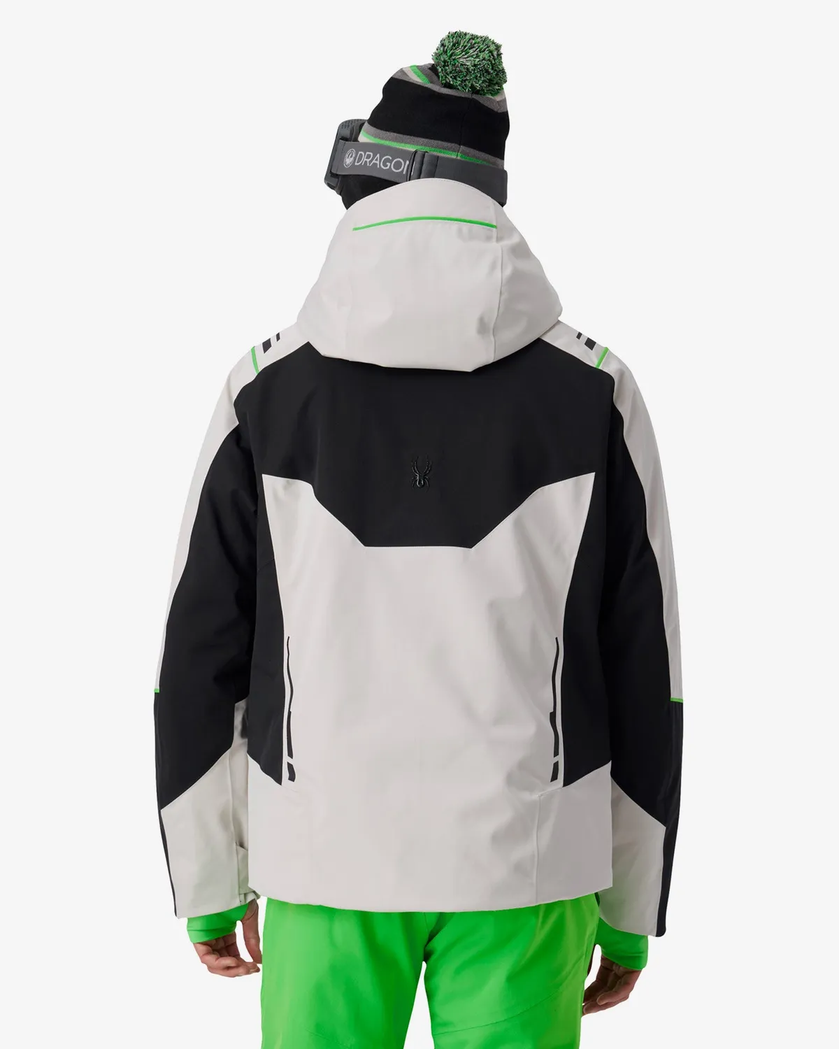 Spyder Titan Jacket skijakke herre light gray 30k