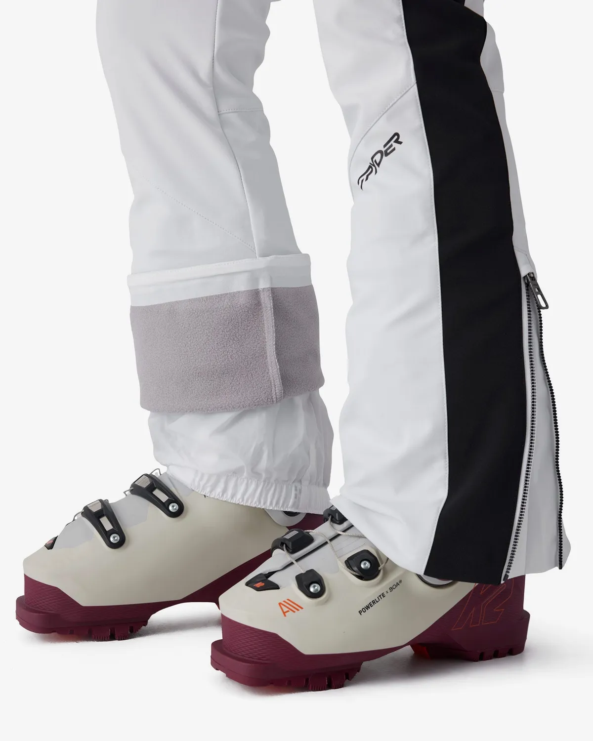 Spyder Strutt Softshell selebukse dame hvit