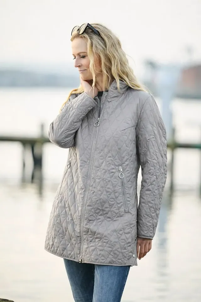 Danwear Windfield Karina vårjakke Taube lett vindtett