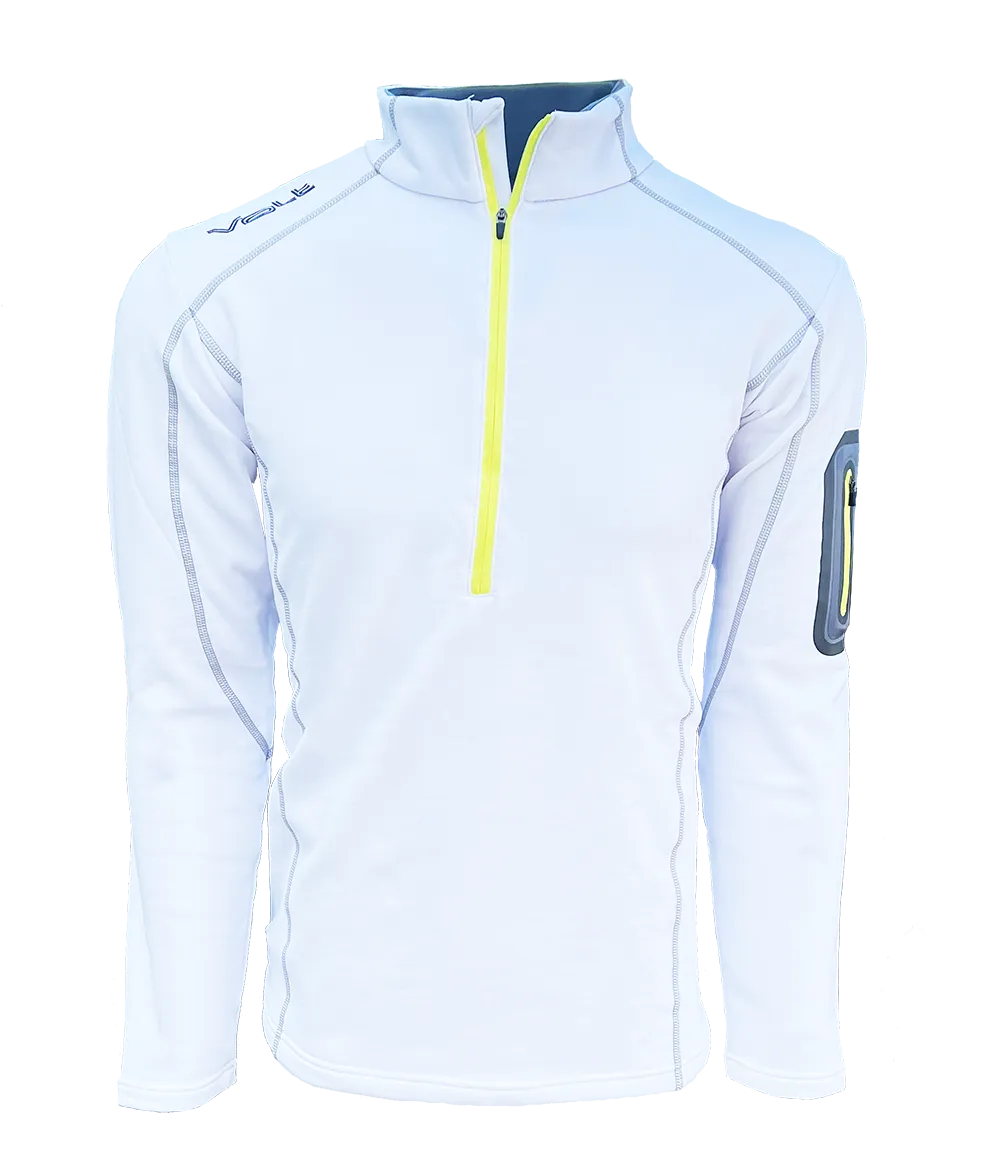 VoltHeat Half-Zip varmegenser herre svart 5V fleece