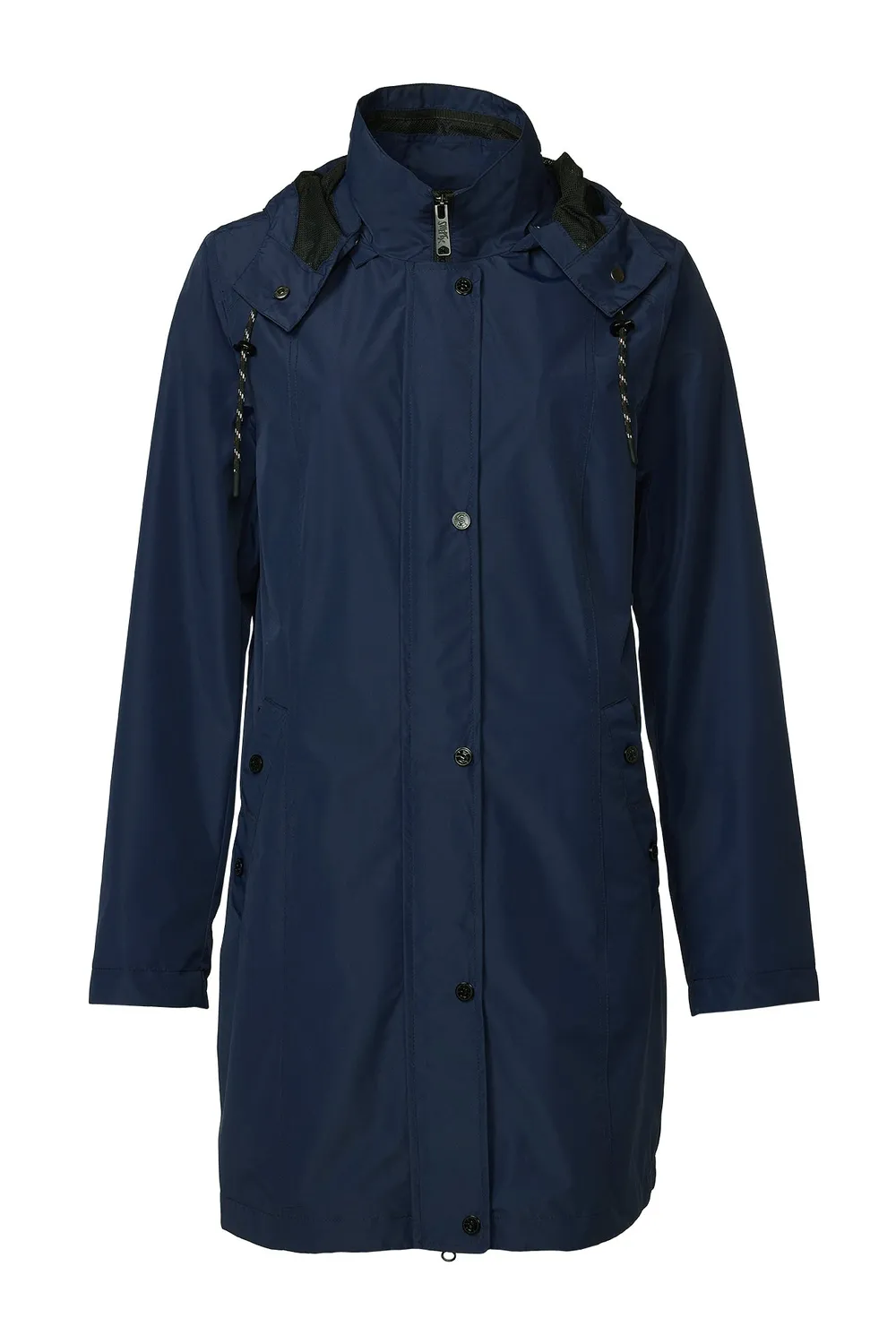 Danwear Gilda regnjakke 08 navy vanntett