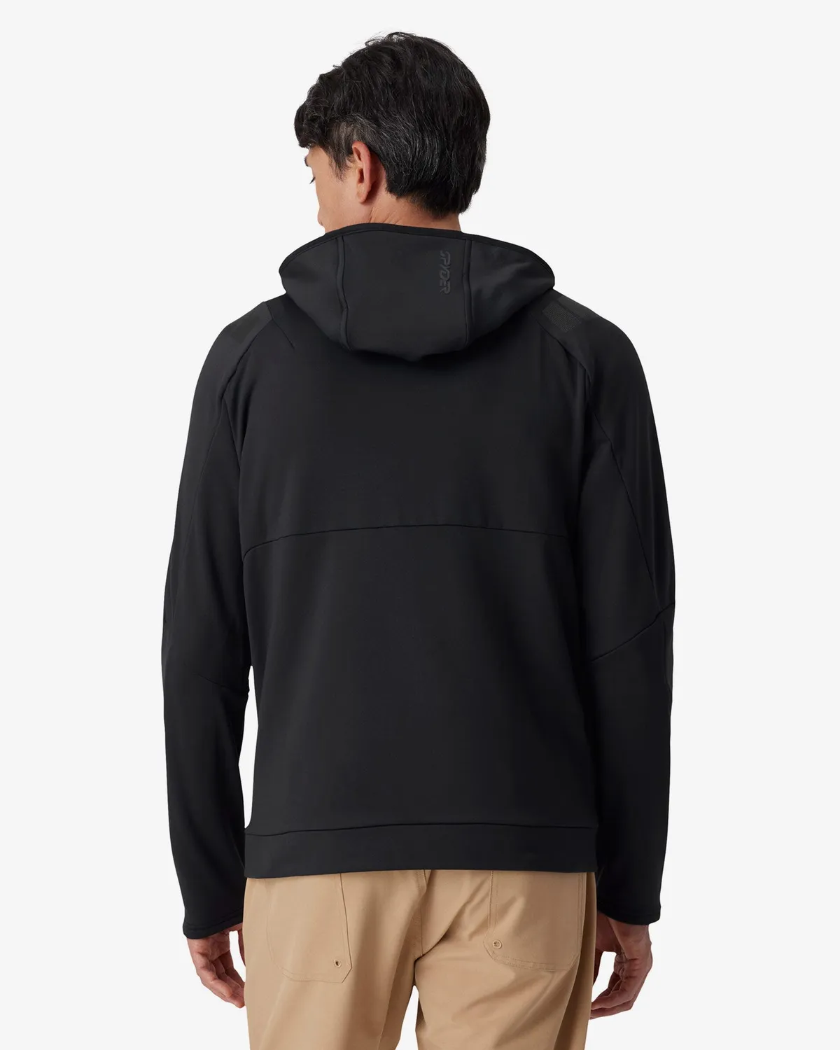 Spyder Speed Fleece hettejakke herre svart stretch
