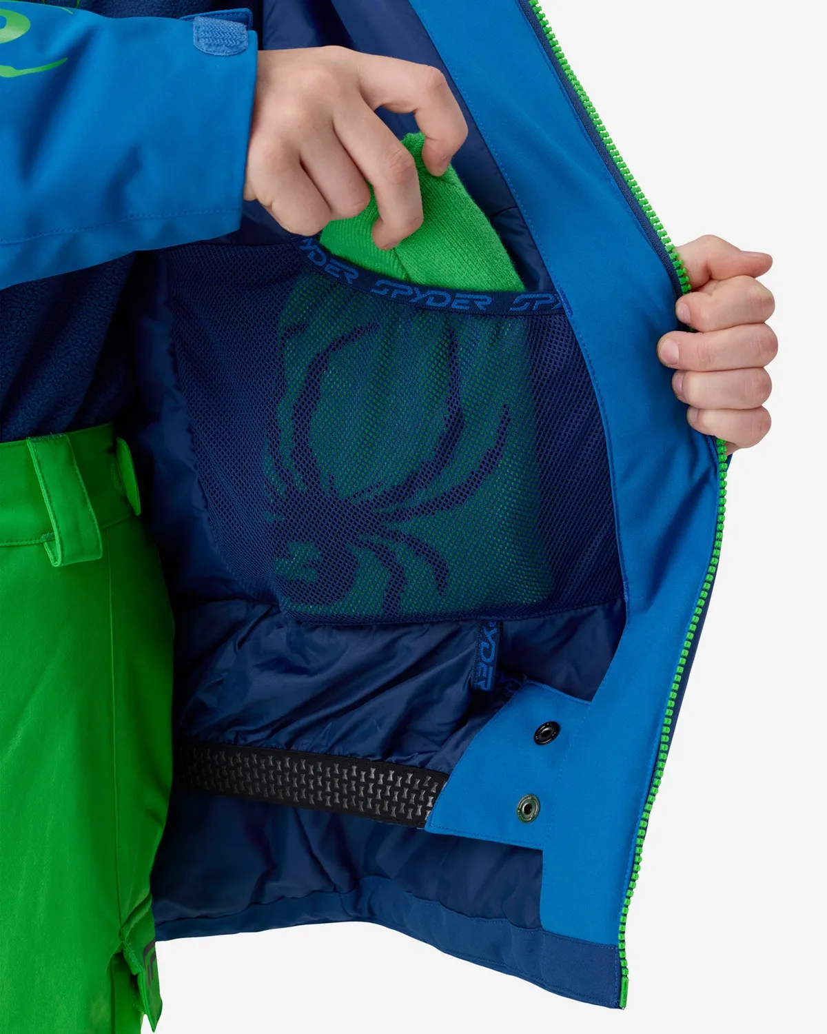 Spyder Slash skijakke gutt Indigo 10K