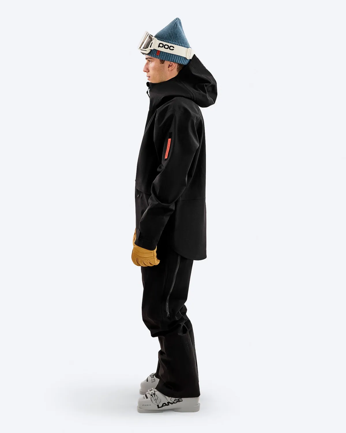 The Mountain Studio Z-3 3L vanntett skallanorakk Black Onyx